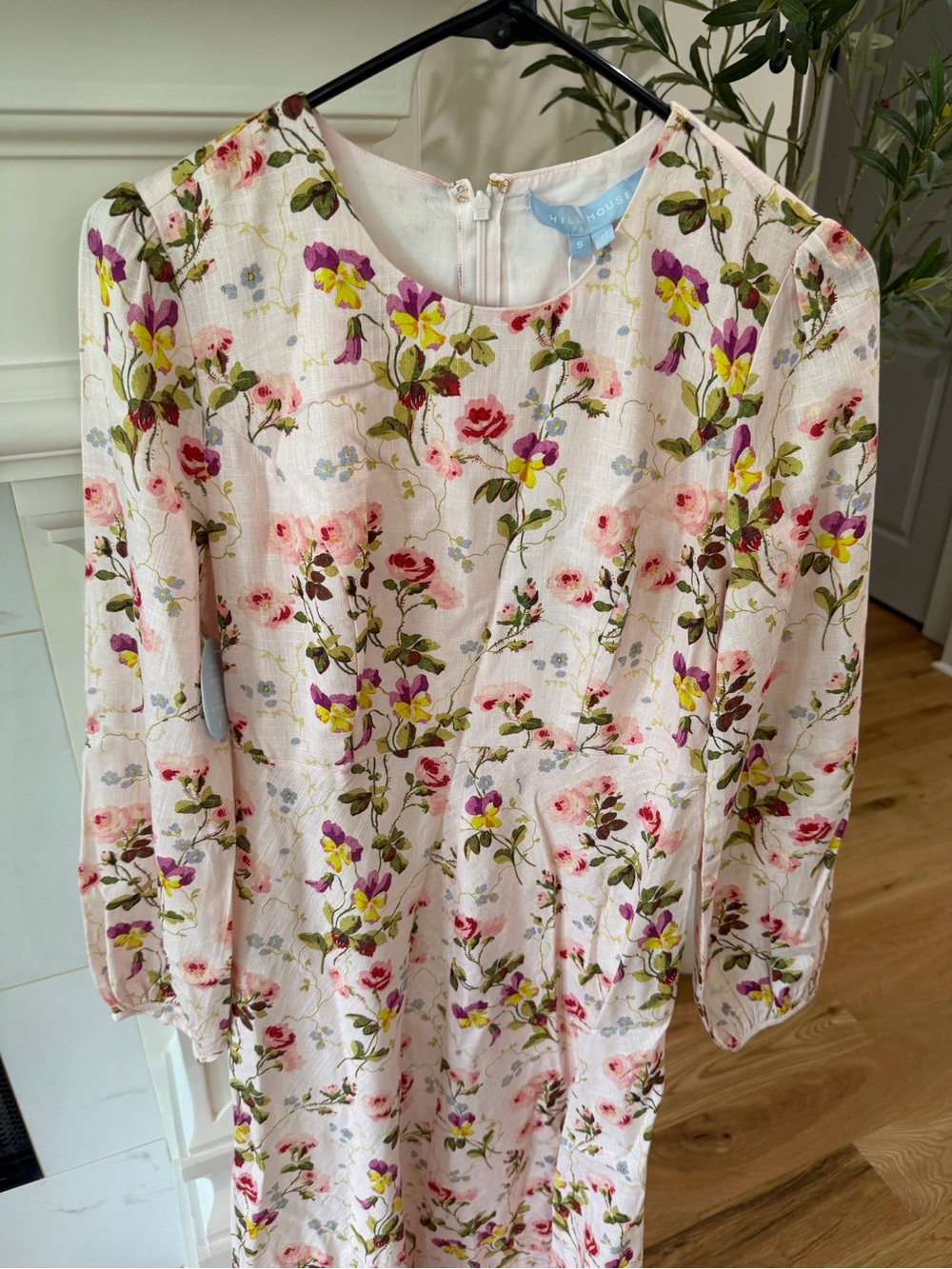 Hill House Nadia Floral Maxi Dress - size small - NWT - Picture 5 of 6